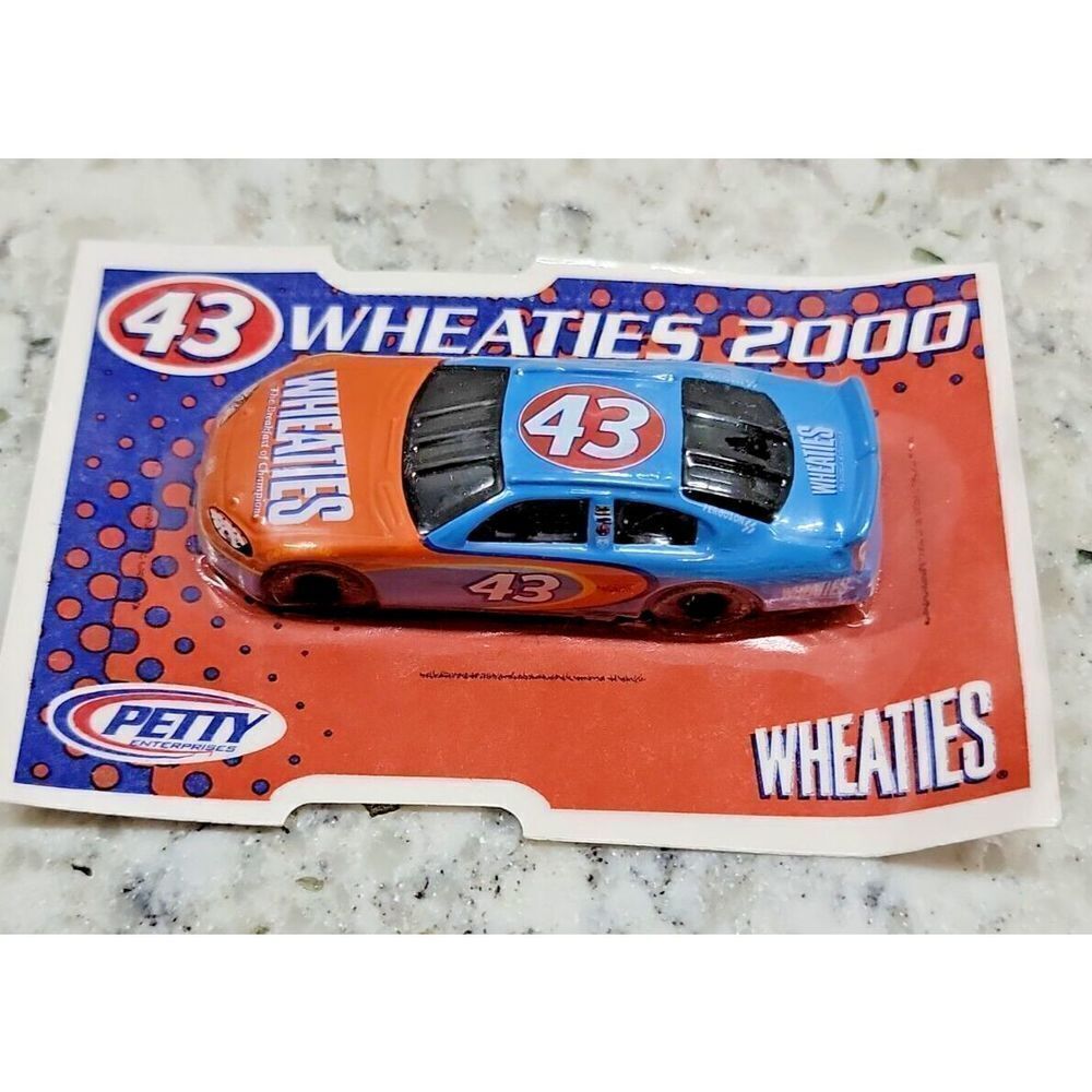 Wheaties 2000 3" Nascar John Andretti Race #43‎ Petty Enterprises Car Sealed NOS